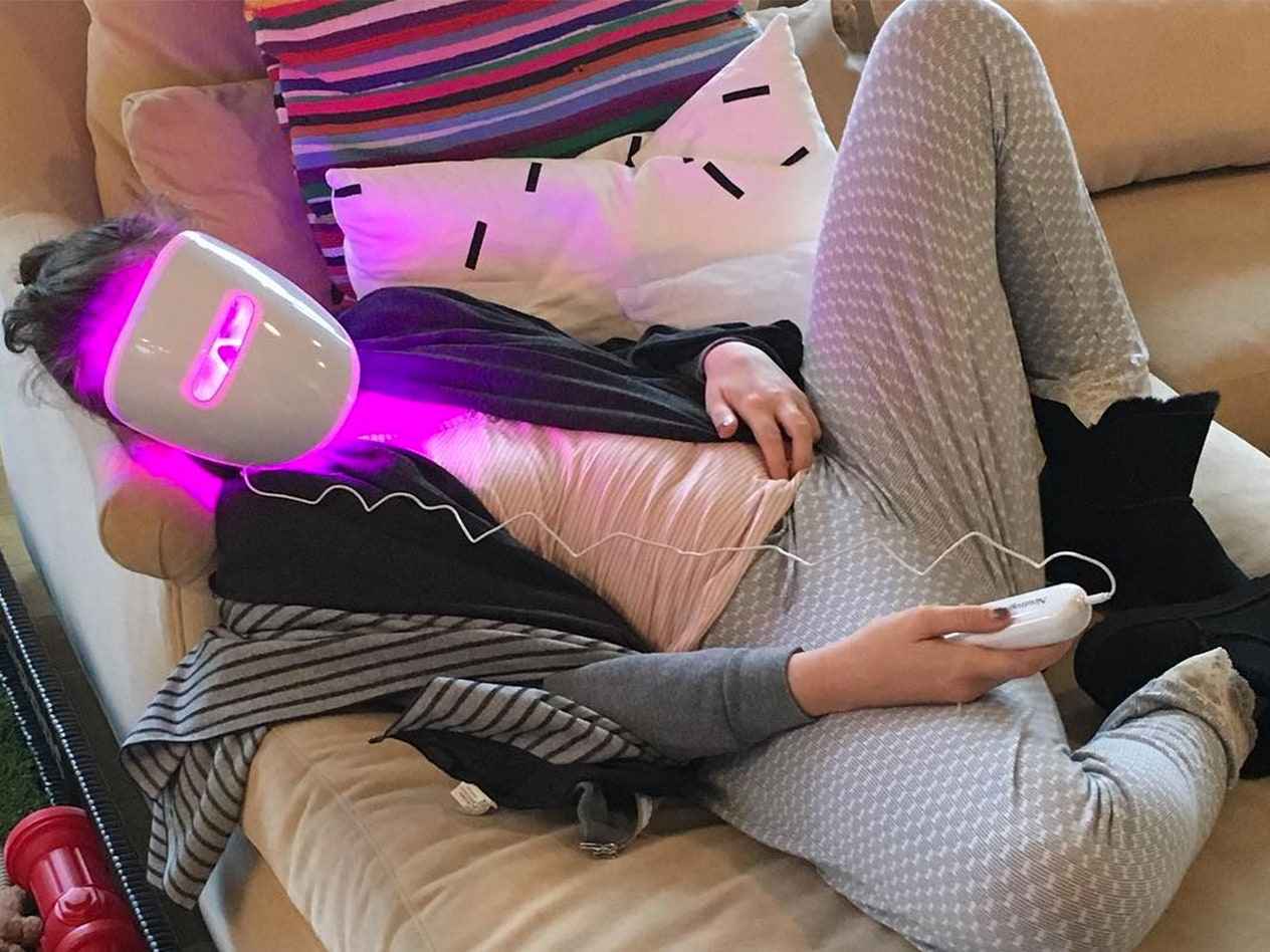 This LED Light Therapy Mask May Help Clear Up Acne—And It's Only $35